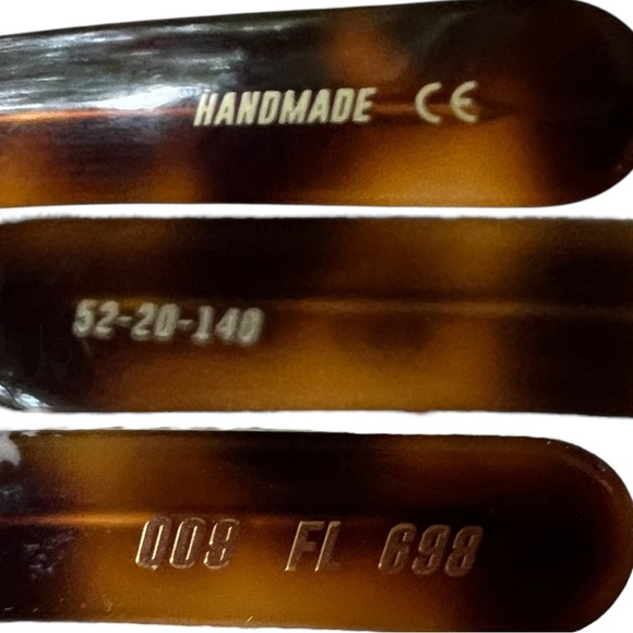 🌻NEW w/tags Flatlist Eazy Brown Tortoise Blue Tint Eyewear | Atmos - Picture 8 of 12